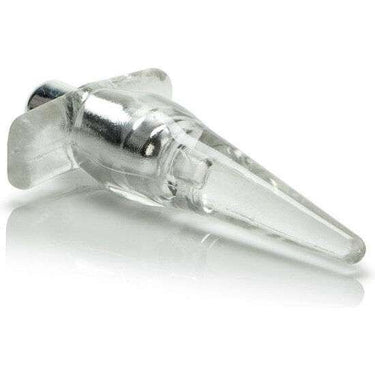 Vibratore Anale Elegante con Stimolatore Vibrante Argento 10 cm